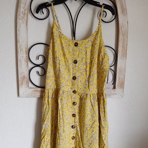Japna Floral summer dress Sundress size Large Jr.
